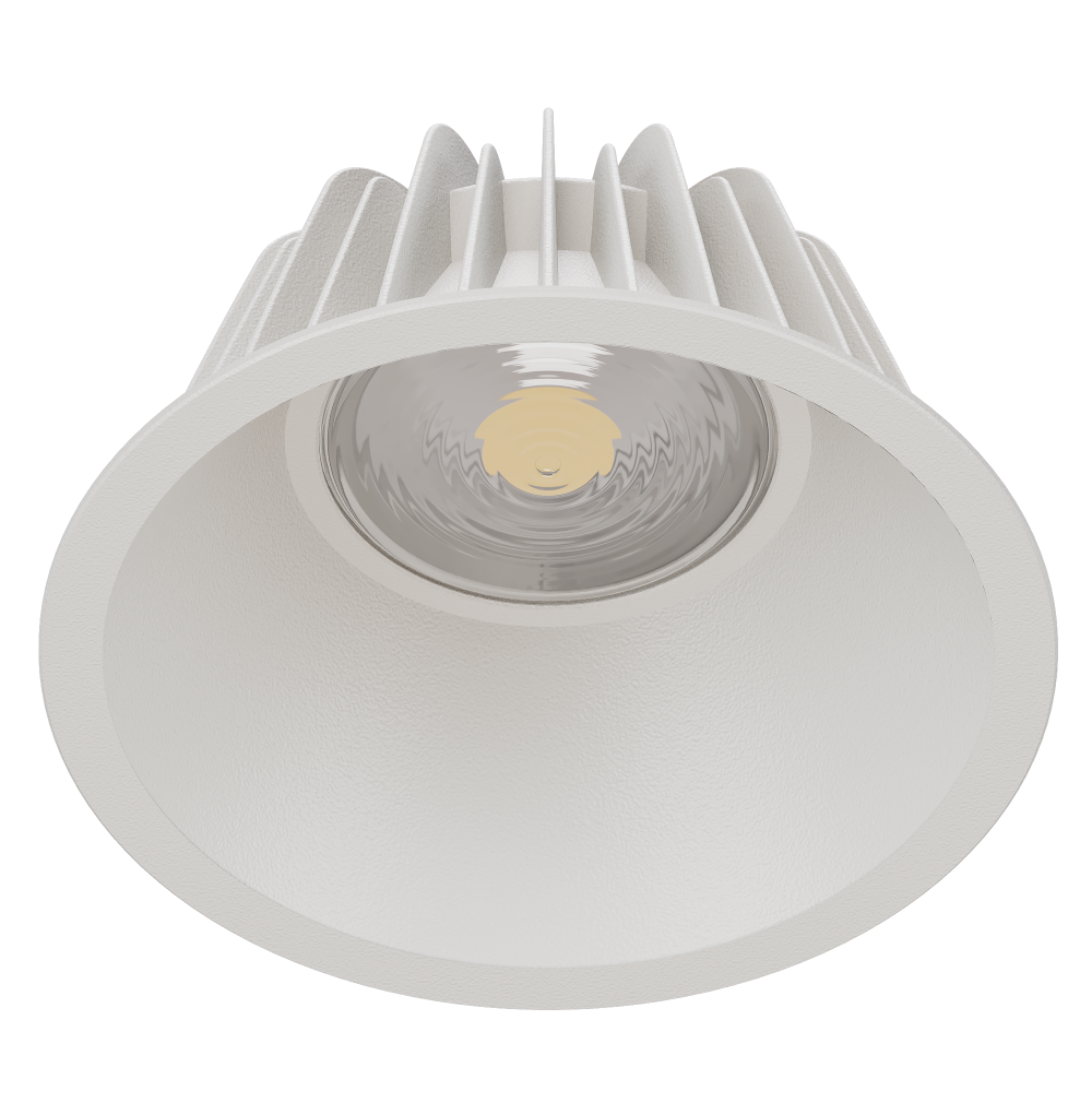COMO M Faceted Reflector Narrow Beam 180mA Fixed Output 4000K Ra90 White Trim