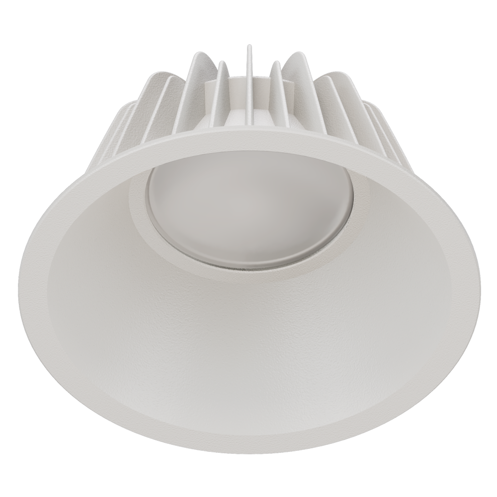 COMO M White Reflector Wide Beam 180mA Fixed Output 3000K Ra90 White Trim