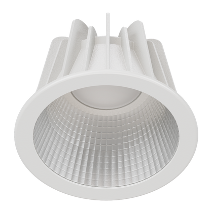COMO S Faceted Reflector Wide Beam 180mA Fixed Output 4000K Ra90 White Trim