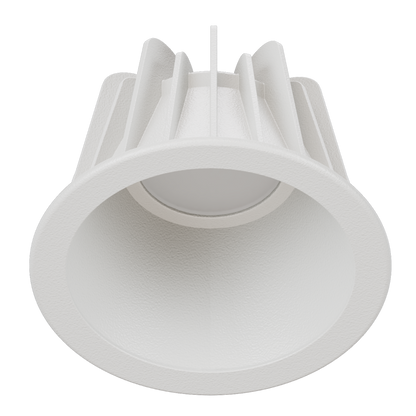 COMO S White Reflector Wide Beam 350mA Fixed Output 3000K Ra90 White Trim