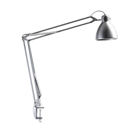 L-1 LED series Inspection & Task Light Aluminium Grey with integrated mount with covered cable portal
