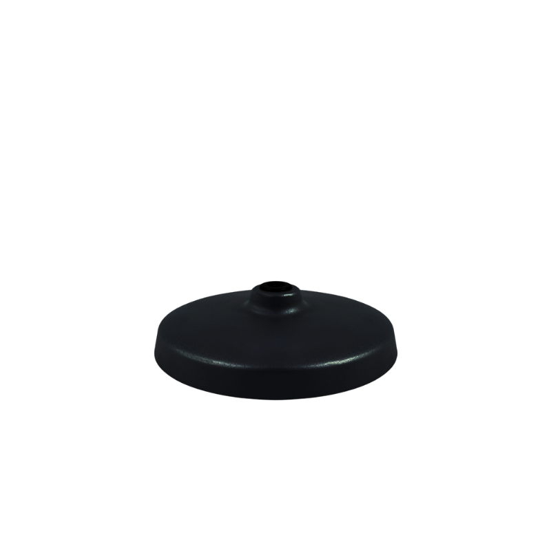L-1 LED series Inspection & Task Light Black with weighted table base