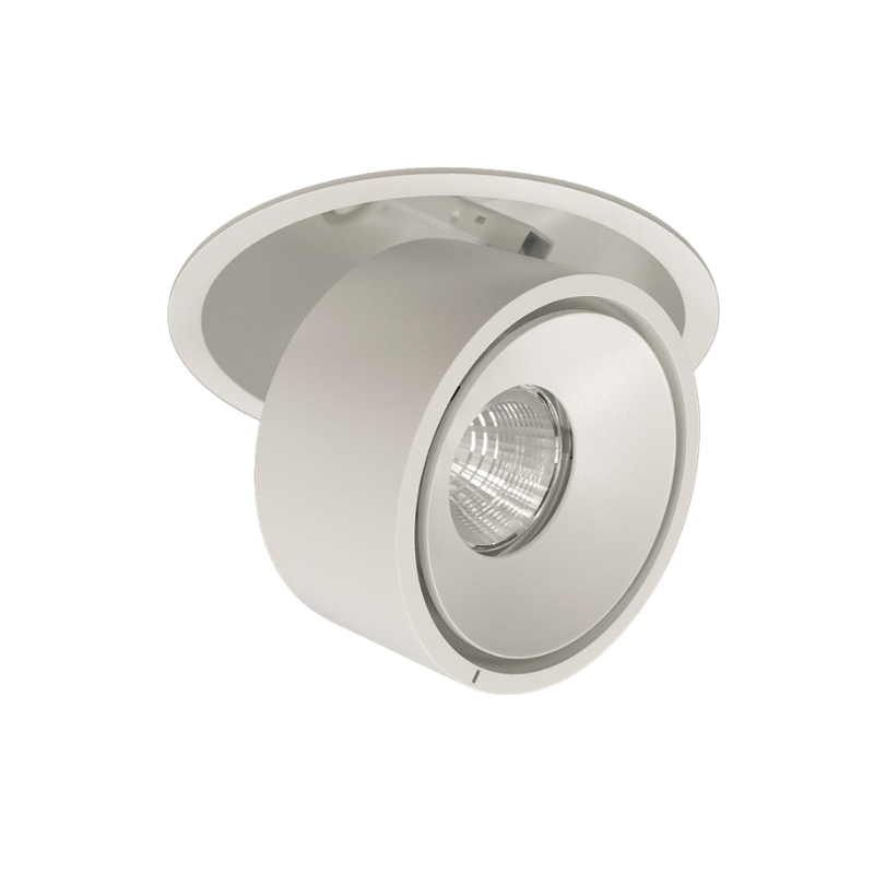 PRATO RECESSED series Recessed Adjustable Spotlight/Downlight Phase-cut dimmable 4000K MWFL Beam Ra90 White