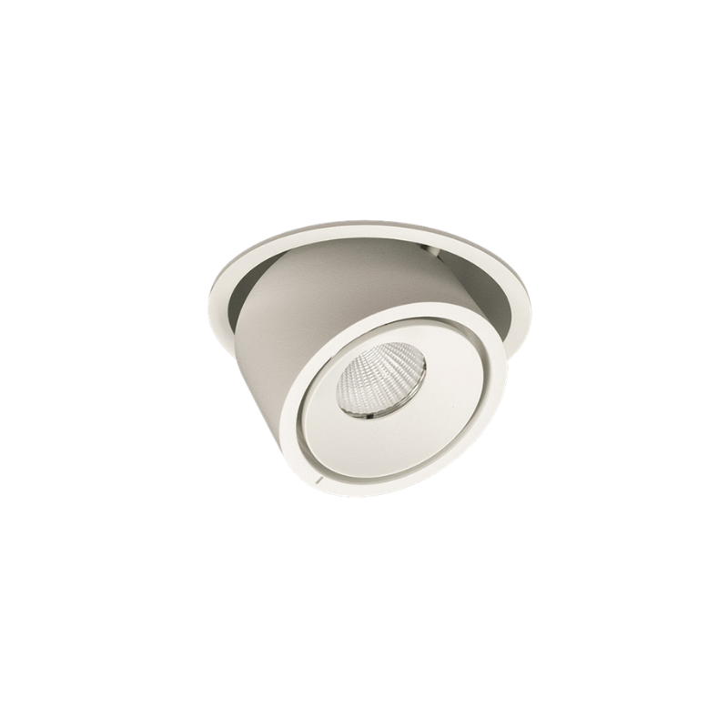 PRATO S RECESSED series Recessed Adjustable Spotlight/Downlight Phase-cut dimmable 4000K MWFL Beam Ra90 White