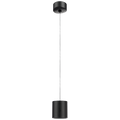 Susa S Wide Beam 350mA Phase-Cut Dimmable 4000K Ra80 Black Housing & Reflector with 1.2m Suspension Kit in Black