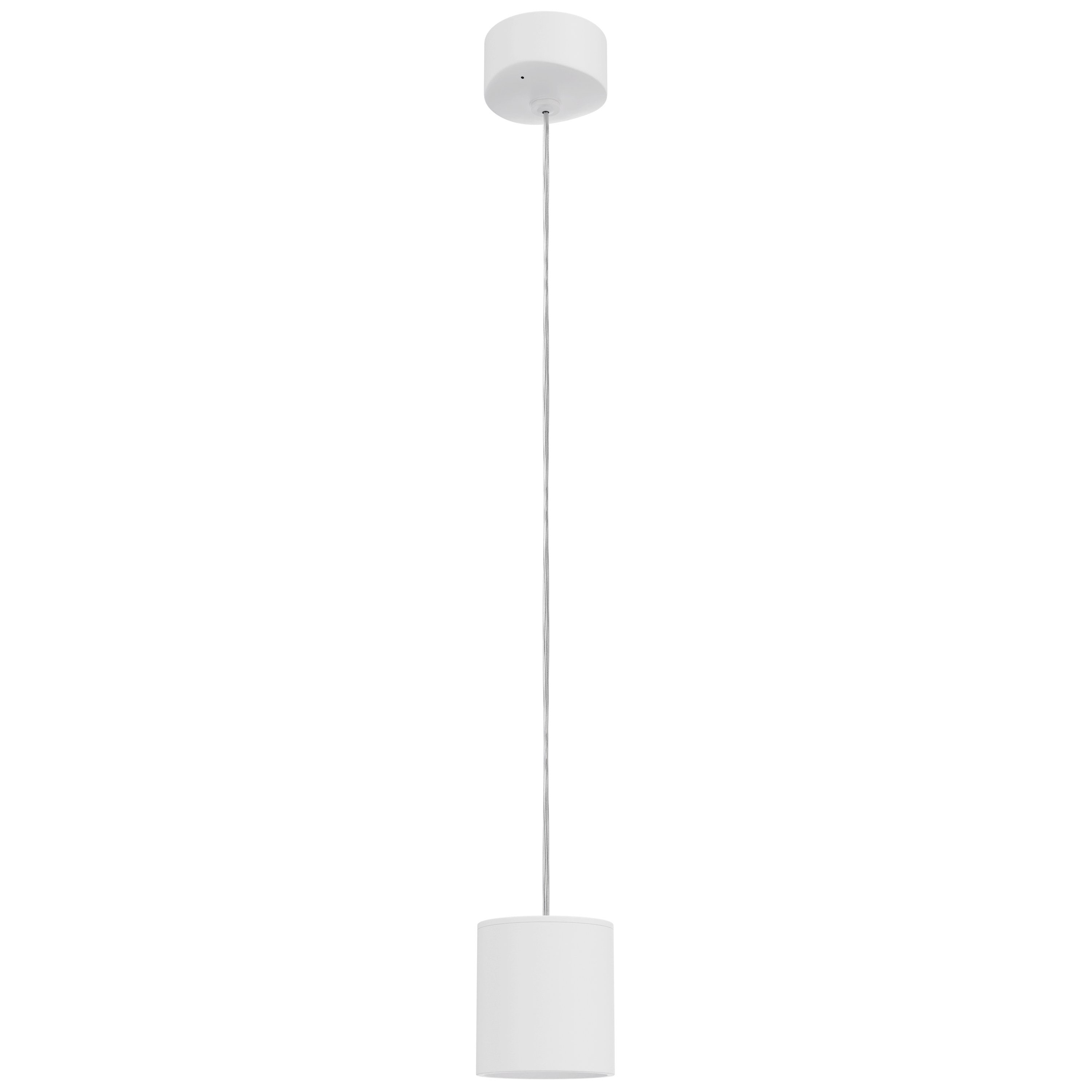 Susa S Wide Beam 180mA Phase-Cut Dimmable 3000K Ra80 White Housing & Reflector with 1.2m Suspension Kit in White