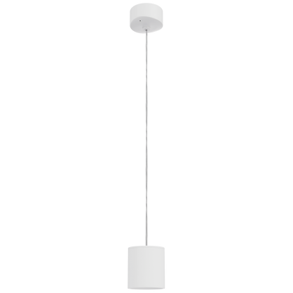 Susa S Wide Beam 180mA Phase-Cut Dimmable 3000K Ra80 White Housing & Reflector with 1.2m Suspension Kit in White