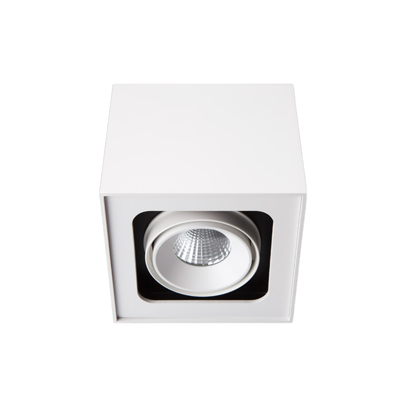 Venice 6 CBV Box 1-Element FL Optic Phase-Cut Dimmable 3000K Ra90 Black/Black