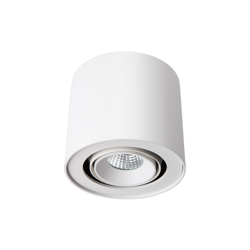 Venice 6 CBV Round FL Optic Phase-Cut Dimmable 3000K Ra90 White/Black