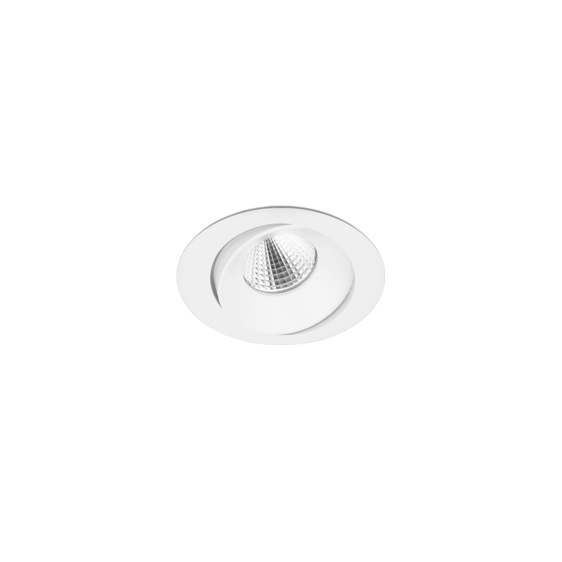 Venice 2 Downlight Tiltable Round 180mA MWFL Optic Fixed Output 4000K Ra90 Black Finish