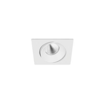 Venice 2 Downlight Tiltable Square 180mA FL Optic Fixed Output 3000K Ra90 Black Finish