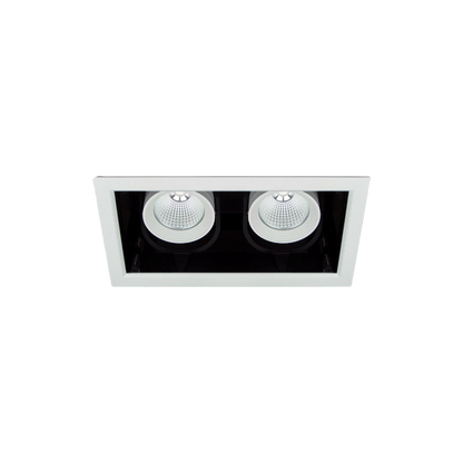 Venice 20 Box 2-Element FL Optic Fixed Output 3000K Ra80 Black