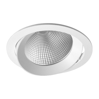 Venice 30 Downlight Tiltable Round 1050mA FL Optic Fixed Output 4000K Ra90 Black Finish