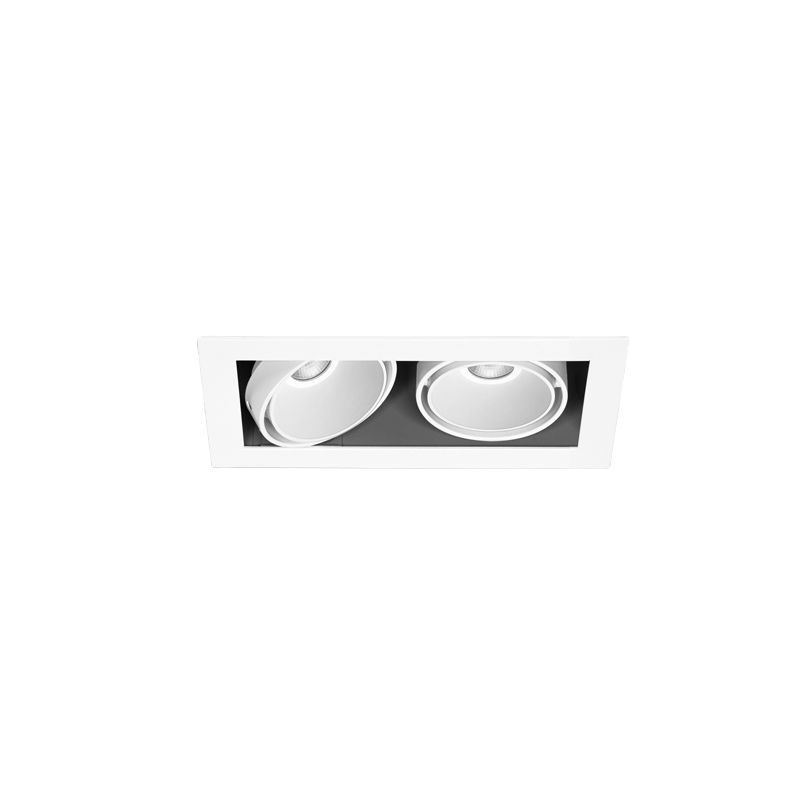 Venice 7 Box 2-Element FL Optic Fixed Output 3000K Ra80 Black
