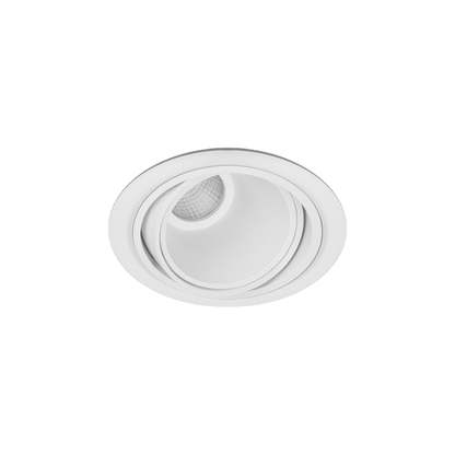 Venice 7 Downlight Adjustable Round 350mA FL Optic Fixed Output 4000K Ra90 White Finish