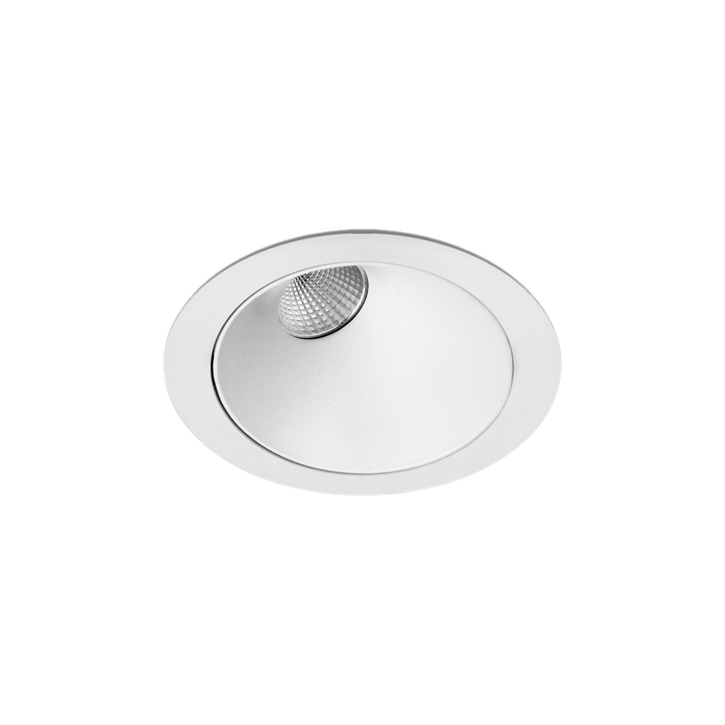 Venice 7 Wallwasher Round 350mA FL Optic Fixed Output 3000K Ra90 Black Finish