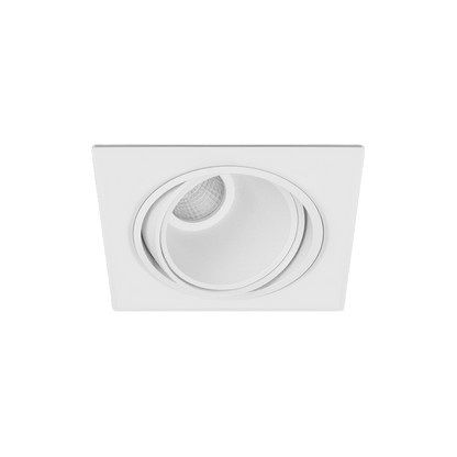 Venice 7 Downlight Adjustable Square 350mA FL Optic Fixed Output 3000K Ra90 Black Finish