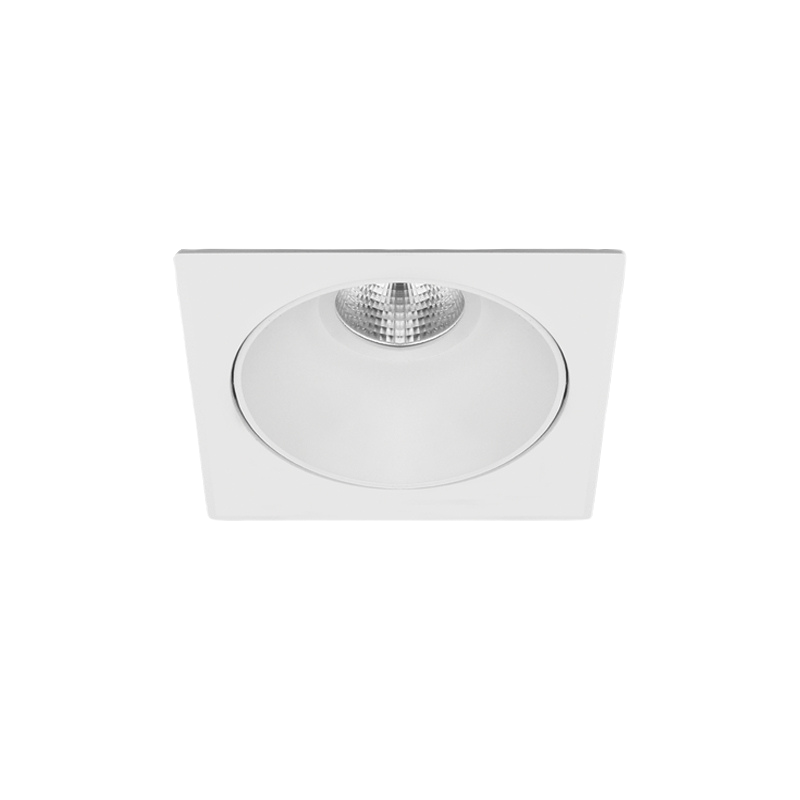 Venice 7 Downlight Fixed Square 350mA SP Optic Fixed Output 4000K Ra90 Black Finish