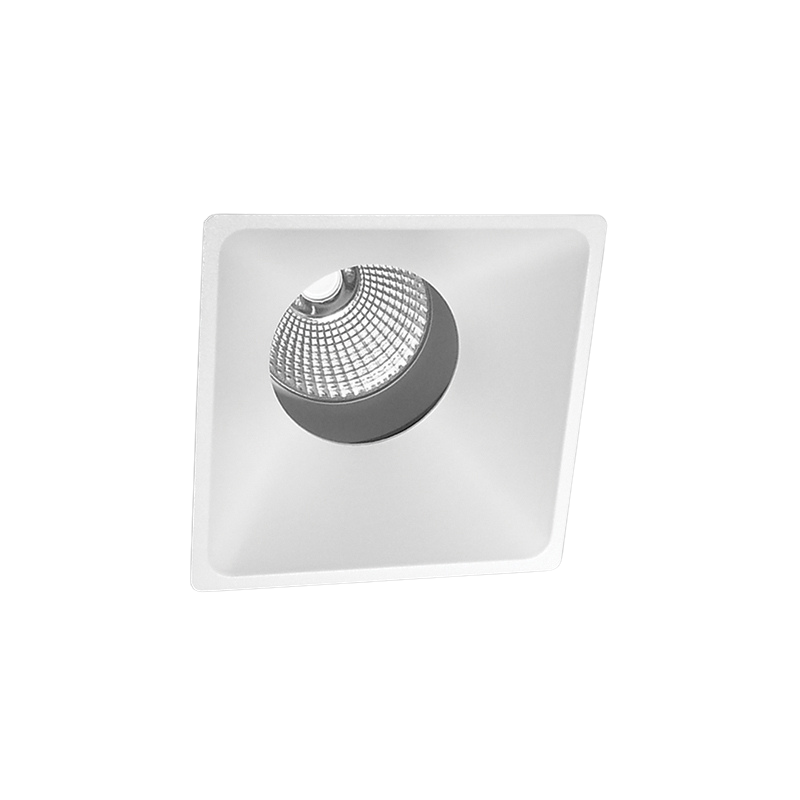 Venice 8 Downlight Fixed Square 350mA MWFL Optic Fixed Output 4000K Ra90 Black Finish